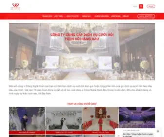 Dichvucuoihoi.com(Công ty tổ chức đám cưới trọn gói) Screenshot