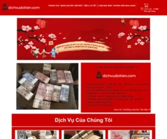 Dichvudoitien.com(Dịch vụ đổi tiền) Screenshot