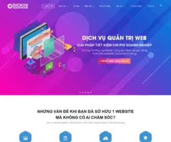 Dichvuquantriweb.com(Dịch vụ quản trị web) Screenshot