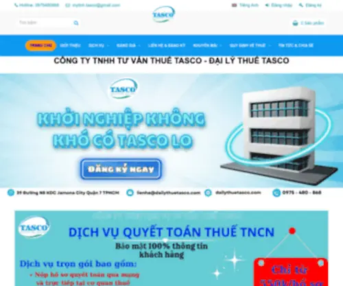 Dichvutuvandoanhnghiep.vn(Dịch vụ kế toán) Screenshot