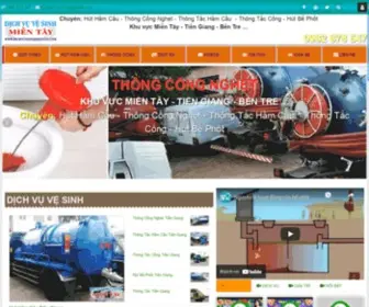 Dichvuvesinhmientay.com(Dịch vụ vệ sinh Miền Tây chuyên) Screenshot