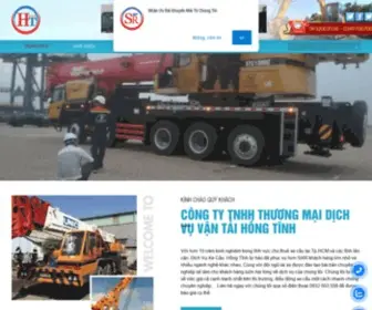 Dichvuxecauhcm.com(Xe cẩu nhận chở hàng) Screenshot