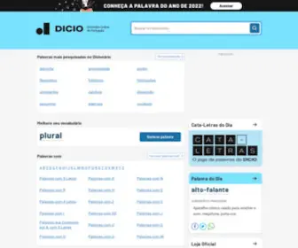 Dicio.com.br(O Dicionário Online de Português (Dicio)) Screenshot