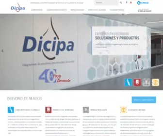 Dicipa.com.mx(Laboratorio Clínico) Screenshot