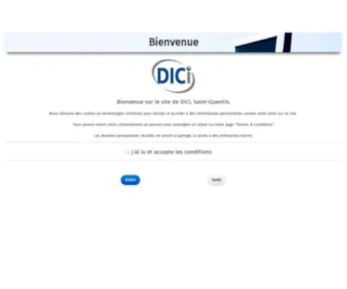 Diciweb.com(Dépannage) Screenshot