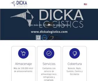 Dickalogistics.com.mx(Dicka Logistics) Screenshot