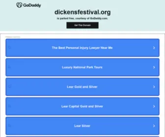 Dickensfestival.org(Dickensfestival) Screenshot