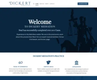 Dickertmediation.com(Dickert Mediation) Screenshot