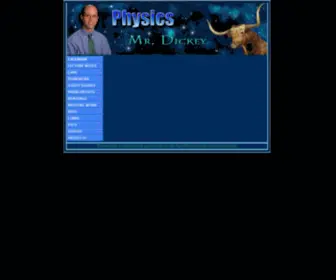 Dickeyphysics.com(Dickeyphysics) Screenshot