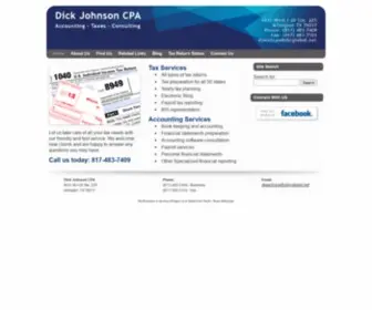 DickjohnsoncPa.com(Dick Johnson CPA) Screenshot