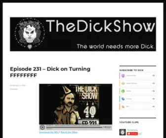 Dickmasterson.com(The Dick Show) Screenshot