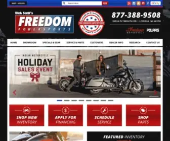 Dickscottpowersports.com Screenshot