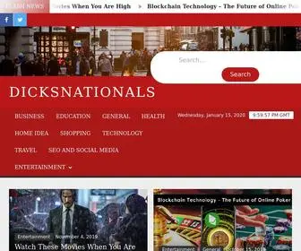 Dicksnationals.com(Dicksnationals) Screenshot