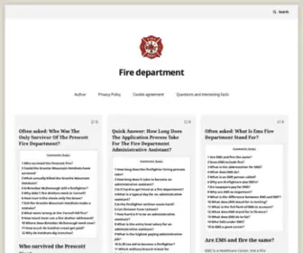 Dicksonfd.org(Fire department) Screenshot