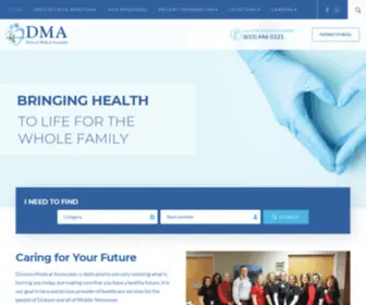 Dicksonmd.com(Dickson Medical Associates) Screenshot