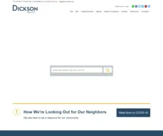 Dicksonrealty.com(Northern Nevada & Northern California Homes for Sale & Real Estate) Screenshot