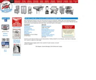 Dicksrestaurantsupply.com(Dick’s Restaurant Supply) Screenshot