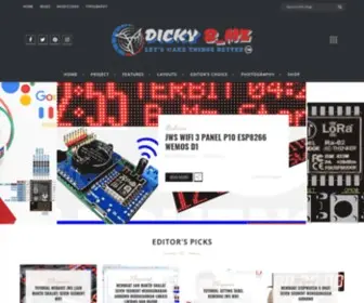 Dickybmz.com(Dicky B) Screenshot
