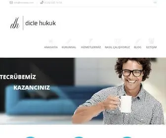 Diclelaw.com(Zmir Avukat) Screenshot