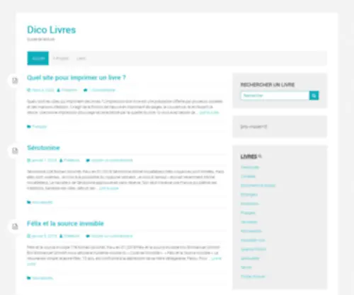 Dico-Livres.com(Dico Livres) Screenshot