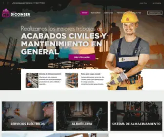 Dicoinser.com(Proyectos Integrales) Screenshot