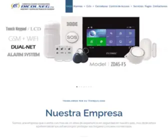 Dicolseg.com(Inicio) Screenshot