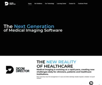 Dicomdirector.com(DICOM Director) Screenshot