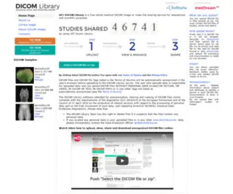 Dicomlibrary.vet(VET DICOM Library) Screenshot