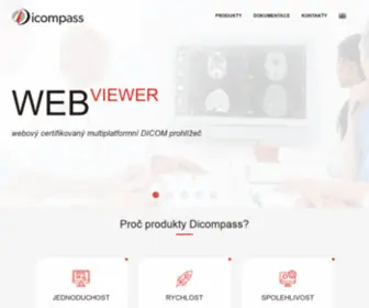 Dicompass.cz(PACS, DICOM Proxy, prohlížeč) Screenshot