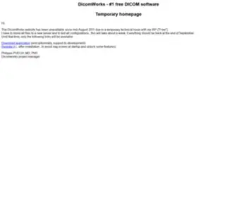 Dicomworks.com(Free DICOM software) Screenshot