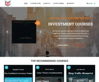 Dicourses.com(Daily Investment Courses) Screenshot