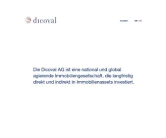 Dicoval.ch(Dicoval AG) Screenshot