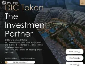 Dicresortoken.io(Crypto) Screenshot