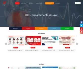 Dicsbc.com.br(Departamento de Imagem Cardiovascular) Screenshot