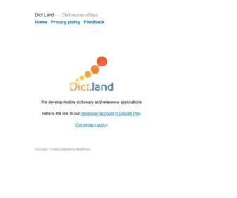 Dict.land(Dict Land) Screenshot
