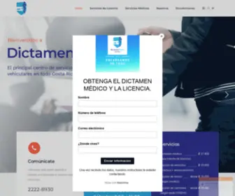 Dictamendigitalcr.com(Dictamen Digital Costa Rica) Screenshot