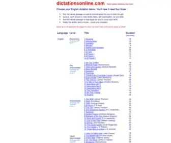 Dictationsonline.com(Premium domain) Screenshot