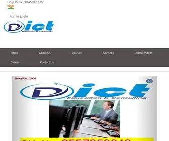 Dicteducate.com(DICT EDUCATION) Screenshot