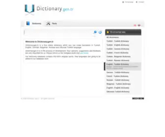 Dictionary.gen.tr(Sözlük) Screenshot