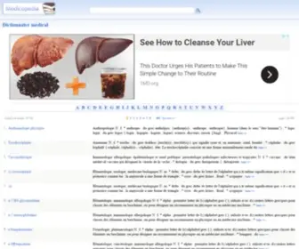 Dictionnaire-Medical.net(Dictionnaire m) Screenshot