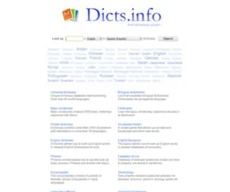 Dicts.info(Free Dictionary project) Screenshot