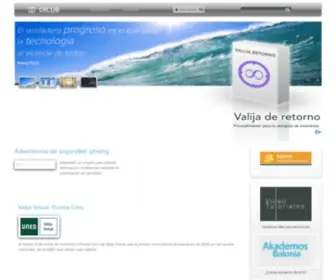 Dicub.es(Departamento de Informática del Centro de la UNED en Barbastro) Screenshot