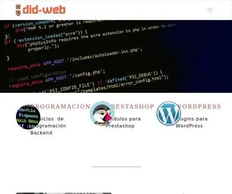 Did-Web.com(Servicios) Screenshot