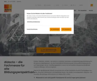 Didacta-Koeln.de(Die Bildungsmesse in Köln) Screenshot