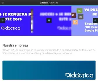 Didacticamultimedia.com(Didáctica) Screenshot