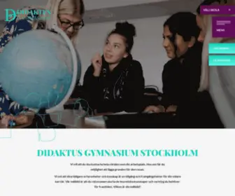 Didaktus.se(Didaktus Gymnasium Stockholm) Screenshot