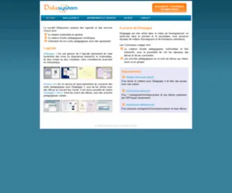 Didasystem.com(Logiciels et services pour l'enseignement) Screenshot