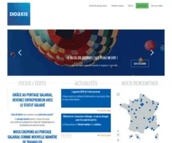 Didaxis.fr(Portage Salarial et services aux consultants) Screenshot