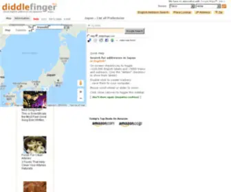 Diddlefinger.com(Japan Maps) Screenshot