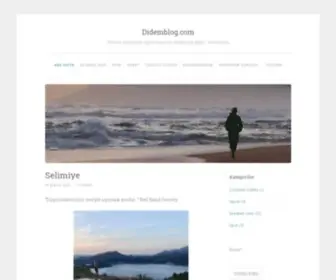 Didemblog.com(Nereye giderseniz gidin ama tüm kalbinizle gidin) Screenshot